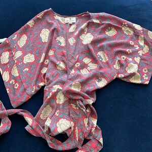 Perry Walker Wrap top